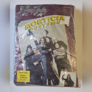 Rare Rubies 1991 Morticia Costume Dress Size Small Addams Family Movie 3-piece